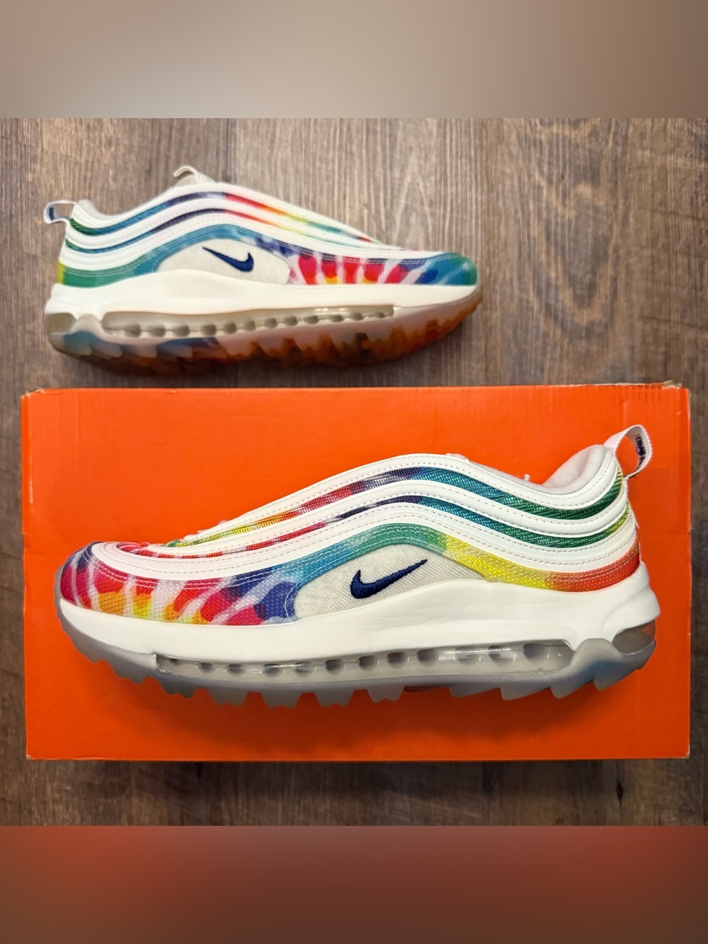 Nike Air Max 97 Golf NRG Tie-Dye Peace Love Multicolor